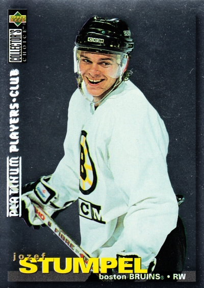 1995-96 Collector's Choice Player's Club Platinum #308 Jozef Stumpel 