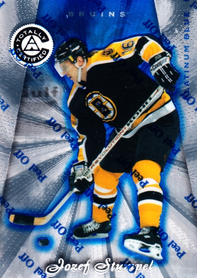  1997-98 Pinnacle Totally Certified - Platinum Blue #97 Jozef Stumpel