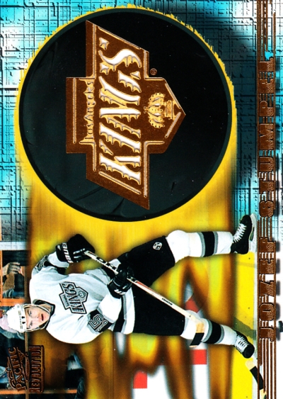 1997-98 Pacific Revolution - Team Checklist Laser Cuts #12 Jozef Stumpel 
