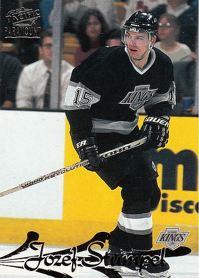 1997-98 Pacific Paramount Dark Gray #92 Jozef Stumpel 