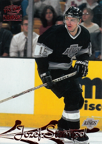 1997-98 Pacific Paramount Red #92 Jozef Stumpel 