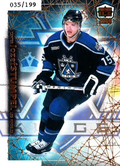 1999-00 Pacific Dynagon Ice  Gold #99 Jozef Stumpel 