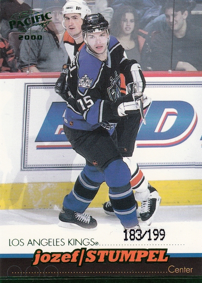 1999-00 Pacific Emerald Green #199 Jozef Stumpel 