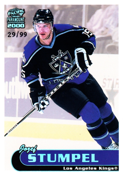 1999-00 Pacific Paramount Platinum #113 Jozef Stumpel 