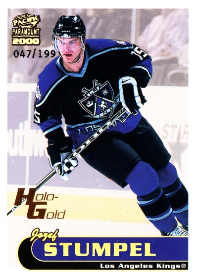 1999-00 Pacific Paramount Holographic Gold #113 Jozef Stumpel 