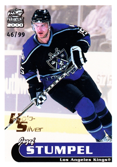 1999-00 Pacific Paramount Holographic Silver #113 Jozef Stumpel 
