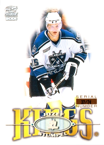 2000-01 Pacific Paramount Holo-Gold #117 Jozef Stumpel 