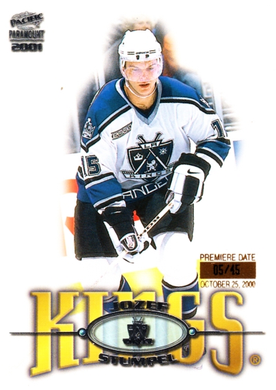 2000-01 Pacific Paramount Premiere Date #117 Jozef Stumpel 