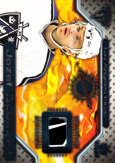 2000-01 Pacific Private Stock Titanium - Game Gear #25 Jozef Stumpel
