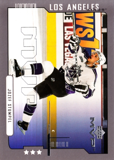 2000-01 Upper Deck MVP Third Stars #86 Jozef Stumpel 