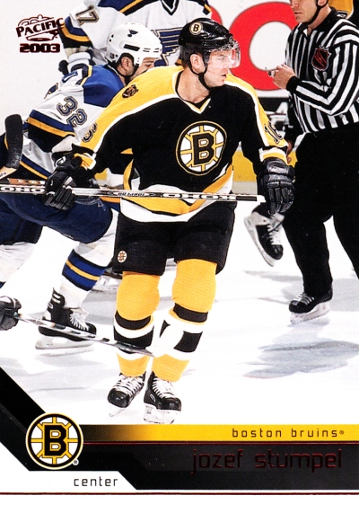 2002-03 Pacific Red #34 Jozef Stumpel 