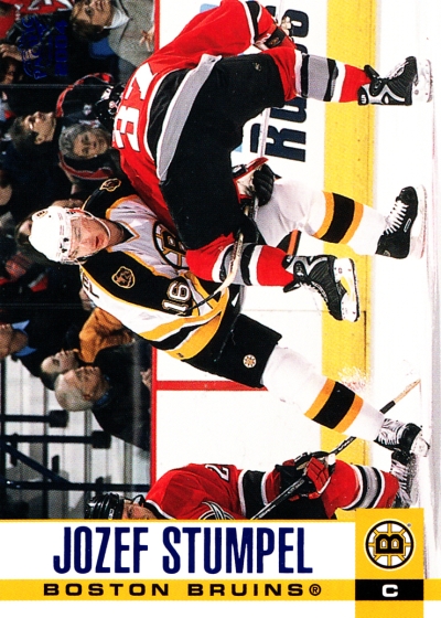 2003-04 Pacific #33 Jozef Stumpel Blue