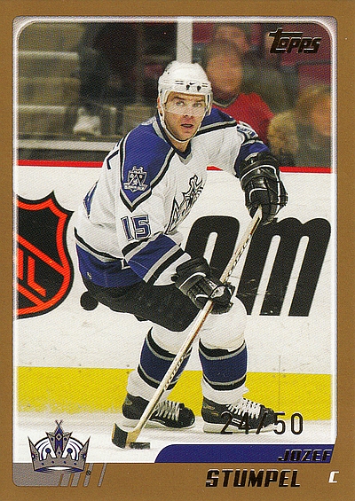 2003-04 Topps Traded & Rookies #TT16 Gold Jozef Stumpel 